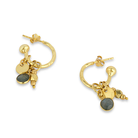 Nova hoop earrings